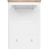 Home Affaire Garderobenpaneel Halmstad 79 x 113 x 32 cm Weiß