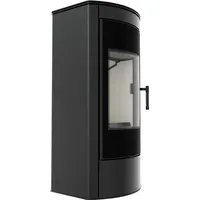 Kratki Kaminofen Koza Titan G/R | Panoramascheibe gebogen |