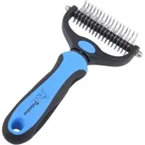 petsation Fellbürste Hundebürste Blau
