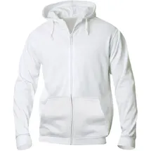 Clique Basic Kapuzenjacke weiß 4XL