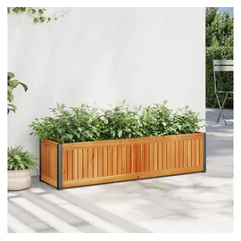 vidaXL Pflanzkübel 110 x 30 x 27,5 cm Braun