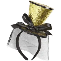 w widmann milano party fashion - Haarreif Mini Zylinder Glitter