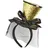 w widmann milano party fashion - Haarreif Mini Zylinder Glitter