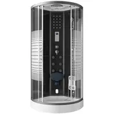 Home Deluxe Dampfdusche Black Pearl 90 X 90 cm,