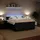 vidaXL Boxspringbett 180 x 200 cm Schwarz