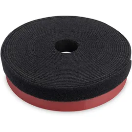 Digitus Klettband Kabelmanagement System, Pilzkopfband 5 m, Flausch und Klettban...