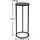 DanDiBo Ambiente Blumenhocker 50 x 50 cm Schwarz