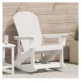vidaXL Adirondack Schaukelstuhl 73,5 x 92 x 90 cm weiß