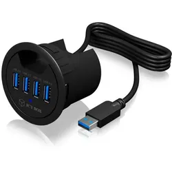 ICY BOX IB-HUB1403 Tisch-Hub 4x USB 3.0 Type-A