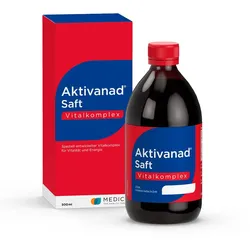 Aktivanad Saft bei Erschöpfung wegen Vitamin-B Mangel