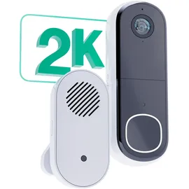 Arlo Essential 2 2K Video-Türklingel mit Chime 2