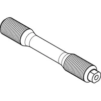 Industrial Quality Supplies DIN 2510 Schraubenbolzen mit Dehnschaft, L=