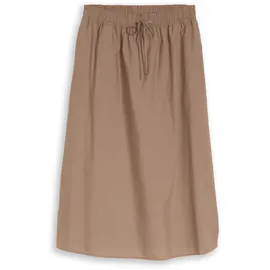 Tom Tailor Midi Rock Damen Braun 40
