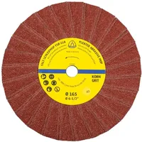 KLINGSPOR FSR 618 Schleifmopräder, 165 x 14 mm Korn