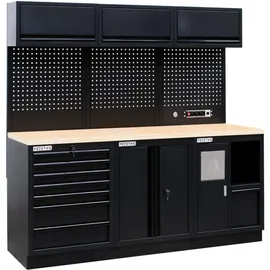 feistos Werkzeugschrank EOS 11 Blackline Schwarz 61x204x200cm