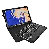 MQ21 für Galaxy Tab S4 10.5 - Bluetooth Tastatur Tasche mit Touchpad für Samsung Galaxy Tab S4 | Hülle mit Tastatur und Touchpad für Tab S4 LTE SM-T835, Tab S4 WiFi SM-T830 | Tastatur Deutsch QWERTZ