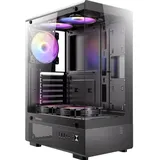 Antec Geh Mid Budget VCX300 ARGB ATX/M-ATX o.N. BK (0-761345-10224-7)