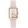 Julie Julsen Square Daisy Rose Leder 22 mm JJW102RGL-2