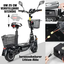 Rolektro E-Joy 20 Lithium schwarz