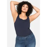 Sheego Tanktop in marine | Gr.: 56