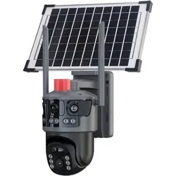 TECHNAXX Dual Kamera Outdoor TX-329, 4G, mit Solarmodul