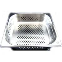 ACMax GN 2/3 Gastronormbehälter GN-Behälter Edelstahl 6,5 Liter Tiefe