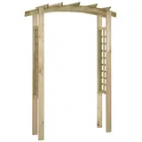 Hommdiy Rosenbogen Pergola 150x50x210cm Gartenbogen Rankhilfe Rosenbögen Imprägniertes Kiefernholz Gartenbögen Rankgitter Garten Spalier Holz