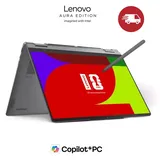 Lenovo Yoga 7i 2-in-1 Gen 11 Aura Edition 14 Intel Intel® Core Ultra 5 325 Prozessor LPE-Kerne bis zu 3,40 GHz P-Kerne bis zu 4,50 GHz, Windows 11 Home 64, 512 GB SSD M.2 2242 PCIe 4.0 QLC