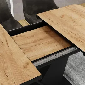 Vicco Fenaro 120 x 77,4 x 80 cm Eiche/Schwarz