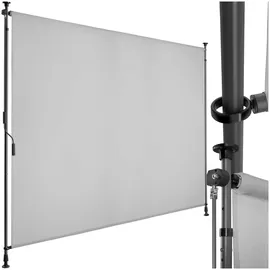 Tectake Klemmmarkise 208 x 310 cm grau Polyester