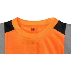 Neo Tools Warnschutz T-Shirt Kurzarm in zwei Farben orange L