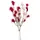 creativ home Tischvase CREATIV HOME "Vase mit Federzweigen", weiß (weiß, rot), H:27cm Ø:7,5cm, Keramik, Vasen, für die moderne Einrichtung