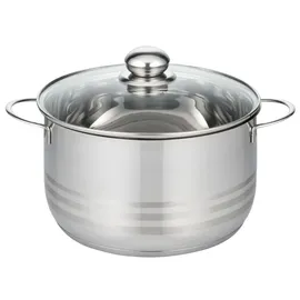 ELO Stahlwaren GmbH Brillant Topf-Set 5-tlg. Kochtopf + Suppentopf + 3 x Deckel