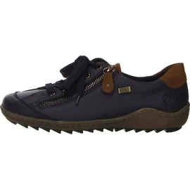 REMONTE Schnürschuhe in Blau | Gr.: 39