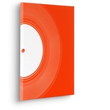 KOMAR Leinwandbild White_Vinyl (1 St.), orange