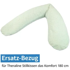 Theraline Ersatzbezug für Stillkissen Das Komfort 180 cm - Feine Blümchen
