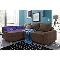 Collection AB Ecksofa »Relax L-Form«, inklusive Bettfunktion, Federkern, wahlweise