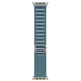 Apple Watch Ultra Alpine Loop 49 mm Hellblau Titan Natur Small