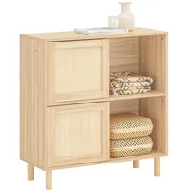SoBuy Sideboard 80 x 87 x 35 cm Beige