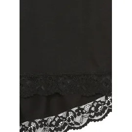 LASCANA Schlafhose unifarben Schwarz 36-38