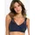 bonprix Minimizer-BH BONPRIX "Minimizer-BH ohne Bügel mit gepolsterten Trägern", Damen, Gr. 90, Cup D, blau (dunkelblau), Obermaterial: 92% Polyamid, 8% Elasthan.