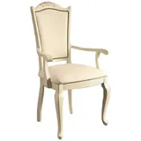 JVmoebel Stuhl Stuhl Esszimmer Möbel Italienische Luxus Design Art déco Lehn Italien, Made in Europa beige