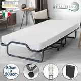 Klappbett Gästebett Bett klappbar Klappmatratze Matratze Liege Faltbett 80x200cm