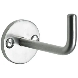 Hettich - Mantelhaken 4,5 X 3,2 X 5,0 Cm Edelstahl Matt - 1 Stück Möbelbeschläge