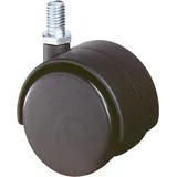 ede - bs rollen Kst.-Doppelrolle 40mm M8 x15,Gewindestift F75.040.G08