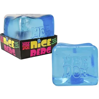 Schylling NeeDoh Nice Berg – Riesiger NeeDoh Nice Cube – sensorisches Quetschspielzeug mit einem super soliden Squish – ab 3 Jahren – EIN Würfel