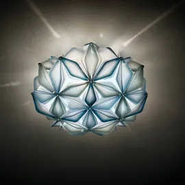 Slamp La Vie 1 E27 50 x 47 x 19 cm Blau Kunststoff