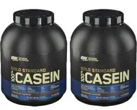 Optimum Nutrition 100 % Casein, Chocolat Supreme Poudre 2x1820 g