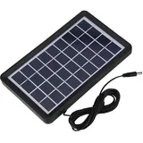 Solarpanel 9V 3W Solar Board wasserdicht 93% Lichtdurchlässigkeit Poly Silicon Solarzelle, tragbare Solarenergiebank für Reisen, Wandern, Camping, Strand Outdoor-Aktivitäten