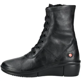 Softinos Stiefelette Leder | Schwarz 40